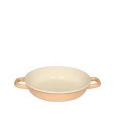 Riess Eier- und Servierpfanne Classic Emaille gelb
