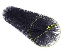 1x Dachrinnenbürste Ø 15cm; Dachrinnenschutz Marderschutz Laubschutz Rinnenraupe