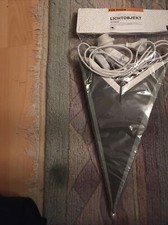 Zwei Sterne Weihnachten Lampe Leuchtsterne Grün Papier Netzstecker Papierstern