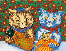 Perlenstickbild Stickbild