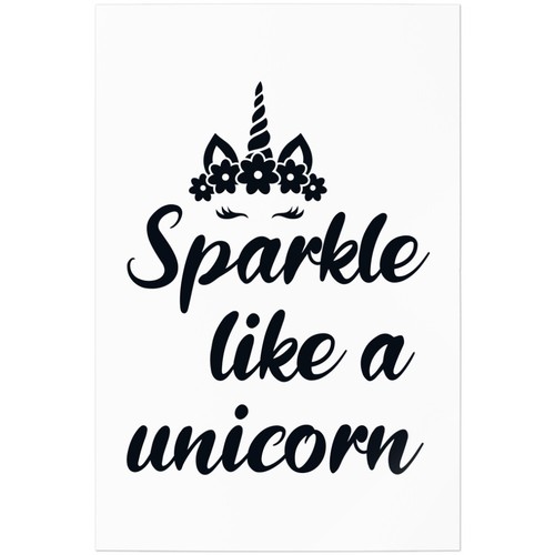 Sparkle like unicorn - like,