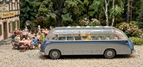 Wiking setra reisebus blau - setra,