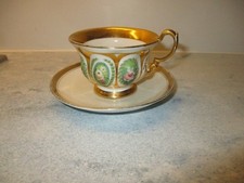 Antike Tasse Sammeltasse CT Carl Tielsch vor 1900 Schönes Dekor