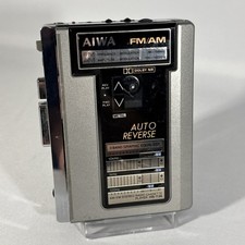 Original AIWA HS-T36 Vintage Stereo Kassettenspieler Walkman + FM Radio