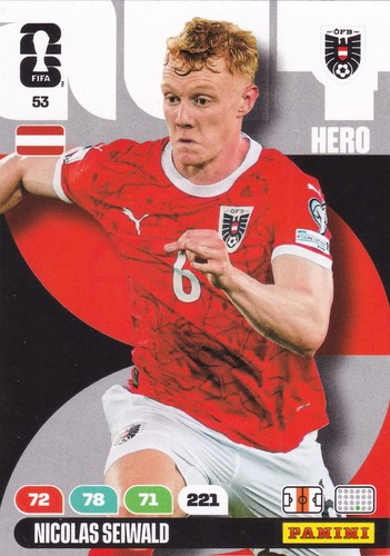 Nicolas seiwald panini fifa - ,