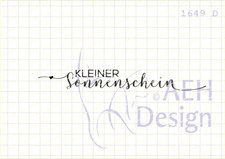 AEH Design Gummistempel 1649D