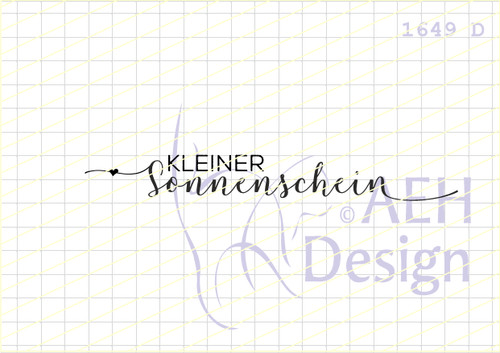 Aeh design gummistempel - design,
