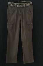 Edc by Esprit Regular Cargo Hose mit Gürtel Gr. 34