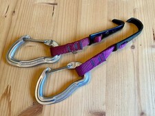 2 Petzl Cliffhanger, Cliffs, Hooks mit Austrialpin Karabiner