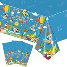 3pcs Einschulung Tischdecken Alles Gute Zum Schulanfang, Schulanfang Deko Jungen