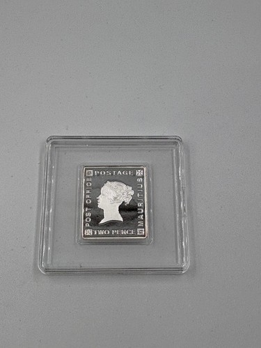 Briefmarke aus 999 1000 silber - briefmarke,