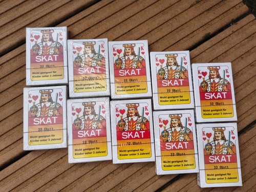 Skatkarten deutsches blatt - deutsches,