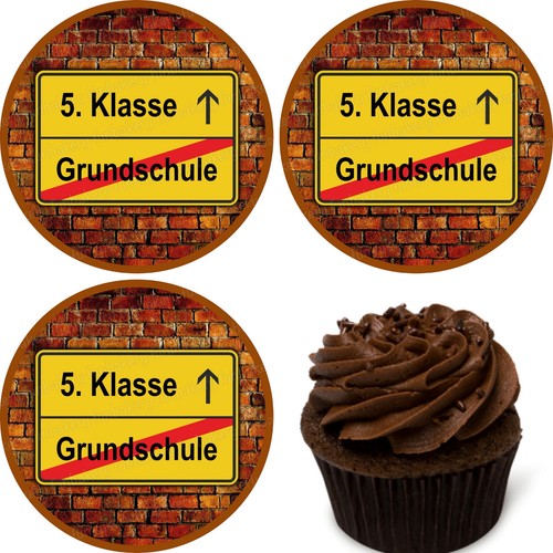 Klasse tortenaufleger muffin - 5.klasse,