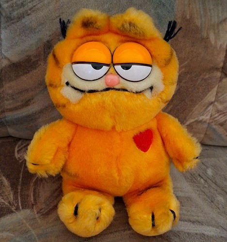 Garfield vintage kuscheltier - vintage,