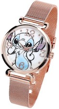 Lilo & Stitch Armbanduhren Unisex Stitch goldfarben Standard