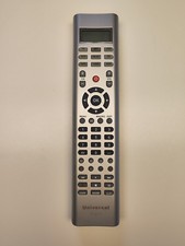 8in1 programmierbare Universal-Fernbedienung URC-L-639 silber für 2xAA-Batterien