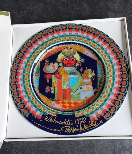 Rosenthal weihnachtsteller von - rosenthal,