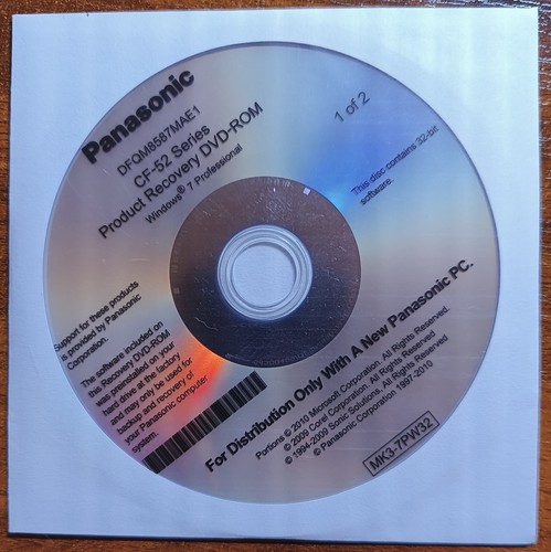 Orig panasonic toughbook 52 - panasonic,