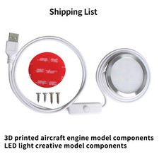 Kreative LED Licht Beleuchtung Licht für Various Lampenschirm 3D Drucker Modelle