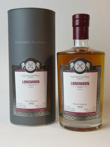 Longmorn 1992 2013 bourbon - 1992-2013,