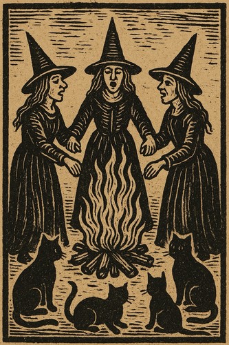 Mittelalter katzen hexen - mittelalter,
