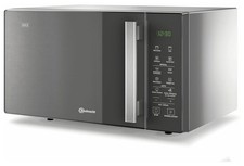 Bauknecht MW 254 SM Mikrowelle mit Grill und Dampffunktion, Schwarz