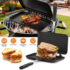 Alu Guss Bratpfanne mit Deckel