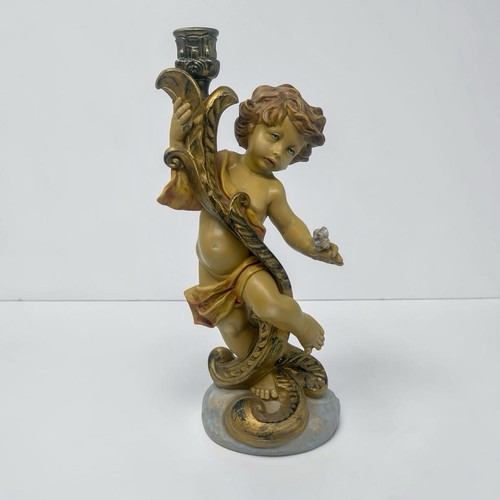 Engel leuchter figur - leuchter, putte