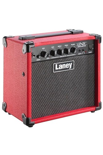 Laney lx15 red 15w gitarren - lx15-red,