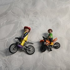 Playmobil Fahrrad mit Fahrer -