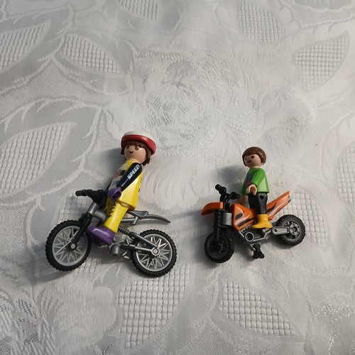 Playmobil fahrrad mit - mit, fahrer