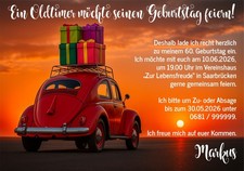Einladungskarten Geburtstag