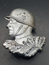 Abzeichen Soldatenkopf Relief Wehrmacht Stahlhelm Orden Kriegsmarine