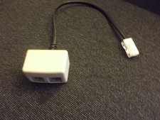 Telefonstecker 2er Splitt Verteiler