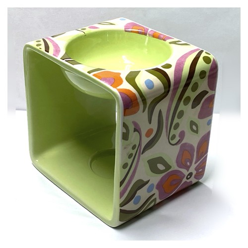 Duftwachslampe retro look bunt - retro,