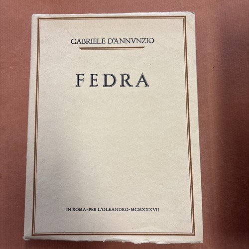 Fedra gabriele annunzio - fedra,, d'annunzio