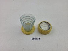 Reisebecher Ha-Lo Kunststoff zusammenklappbar DDR Urlaub Getränk #256733