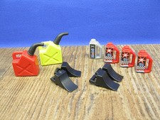 Kanister Keile Motoröle Zubehör Tankstelle Rallye Racing Garage Playmobil PF318