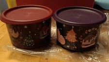 Tupper Weihnachtsdose One Touch Faultier 2x Neu !!