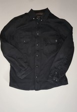 John Doe Motoshirt XTM Motorrad Hemd Gr. 3XL schwarz mit Rückenprotektor