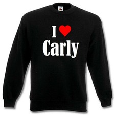 Sweatshirt Sweater I Love