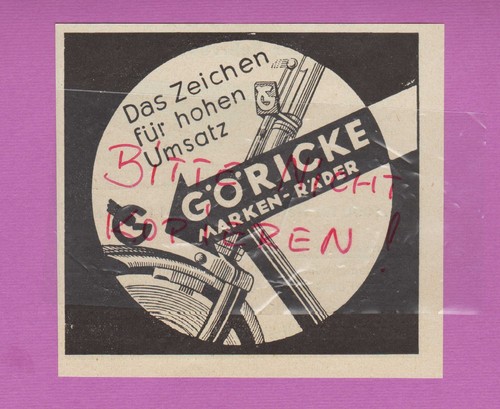 Bielefeld werbung 1934 - bielefeld,,