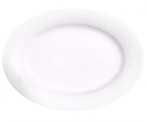 Servier platte oval - servier, 36cm