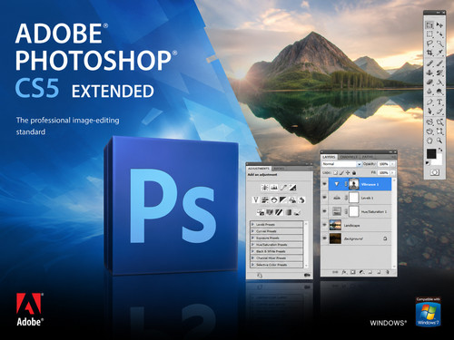 Adobe photoshop cs5 extended - adobe,