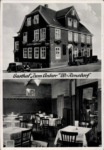 Ronsdorf wuppertal in - ak,
