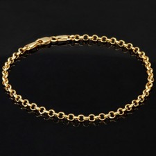 Rundankerarmband Goldarmband