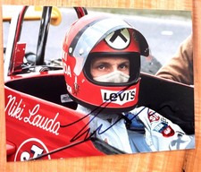 Niki Lauda 13x18 cm Signiertes