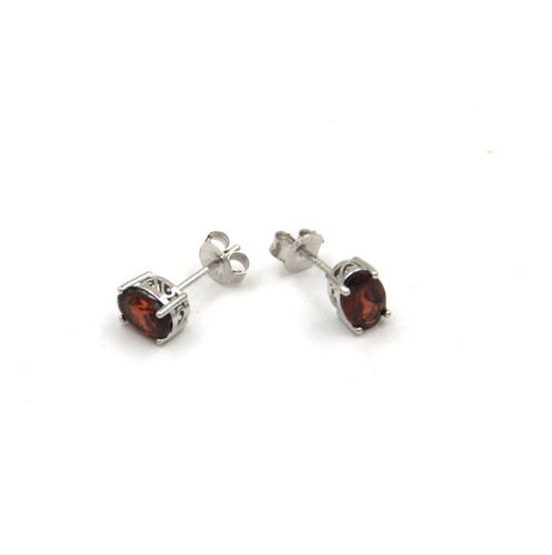 Granat ohrringe ohrstecker - granat,