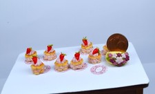 *~* 2 Erdbeer Törtchen auf