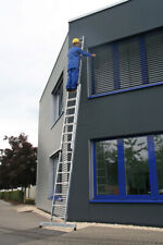 Günzburger Schiebeleiter nivello Alu 2-teilig 2x6 - 2x18 Sprossen